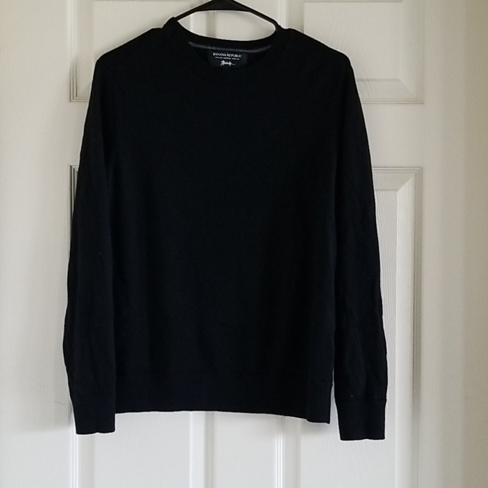 Black Banana Republic wool sweater